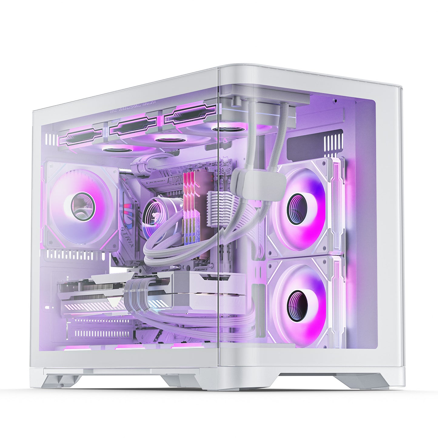 PEGASUS Mid-Tower Dual Chamber PC Case