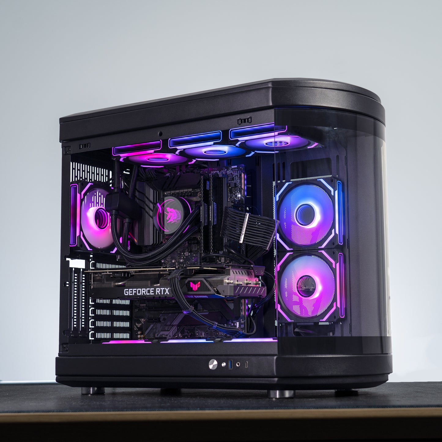 Perseus Mid-Tower ATX Dual Chamber PC Case